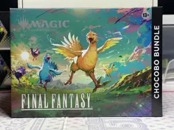 Magic The Gathering Final Fantasy Chocobo Bundle Box Factory Sealed - Image 1