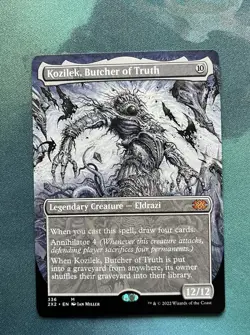 Kozilek Butcher of Truth Borderless MTG Double Masters 2022 NM 336 - Image 1