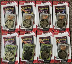 8 x Pokemon Destined Rivals Blister Booster Pack - Zarude - Brand & New Sealed - Image 1