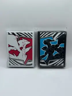 Pokemon White Flare & Black Bolt ETB Sleeves - Sealed (65 Count) BOTH - Image 1