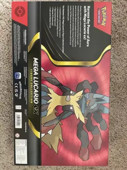LOT OF FOUR (4) - Pokemon Mega Lucario ex Figure Collection Box Factory Sealed - Image 4