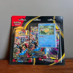 Pokemon TCG: Mega Evolution Psyduck Triple Booster Pack Blister Sealed 🚚✅ - Image 1