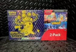 Pokemon TCG Surging Sparks Elite Trainer Box And Booster Bundle Costco 2 Pack - Image 1