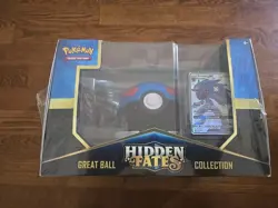 Pokemon Hidden Fates Great Ball Collection Box Factory Sealed - Image 1