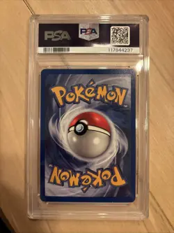 1999 Pokemon Base Set Unlimited Ninetales #12 Holo Rare 12/102 - PSA 8 NM-MT - Image 3