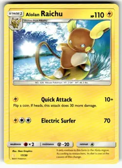 Pokemon TCG Alolan Raichu Sun & Moon Trainer Kit (Alolan Raichu & Lycanroc)... - Image 1