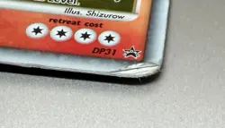 POKEMON TCG HEATRAN LV.X DP31 HOLO BLACK STAR PROMO LIGHT PLAY - Image 2
