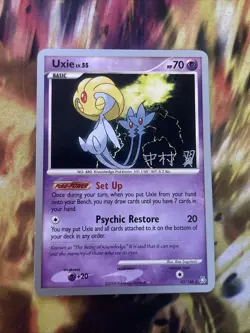 Pokemon TCG Uxie World Championship 2009 Singles 43/146 Mp - Image 1