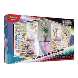 Pokemon TCG Scarlet and Violet Prismatic Evolutions Premium Figure Collection - Image 1