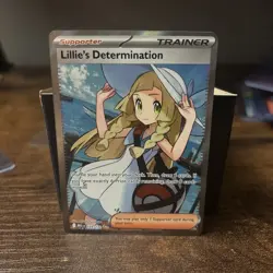 Lillie's Determination Full Art 169/132 Me01: Mega Evolution Pokemon TCG - Image 2