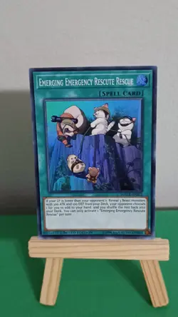 Yugioh Emerging Emergency Rescute Rescue MACR-ENSE3 Super Rare Maximum Crisis - Image 2