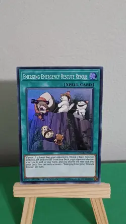 Yugioh Emerging Emergency Rescute Rescue MACR-ENSE3 Super Rare Maximum Crisis - Image 3