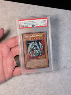 Yugioh Blue-Eyes Toon Dragon MRL-000 Magic Ruler 1st Edition PSA Gem Mint 10 - Image 3