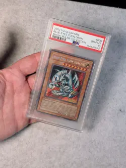 Yugioh Blue-Eyes Toon Dragon MRL-000 Magic Ruler 1st Edition PSA Gem Mint 10 - Image 4