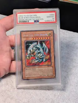 Yugioh Blue-Eyes Toon Dragon MRL-000 Magic Ruler 1st Edition PSA Gem Mint 10 - Image 5