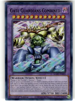 Yugioh! NM Gate Guardians Combined - MAZE-EN003 - Super Rare - 1st Editi - Image 1