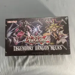 ‘FACTORY SEALED’ Yugioh Legendary Dragon Decks Collection Box “BRAND NEW” - Image 1
