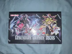 NEW SEALED - YuGiOh Legendary Dragon Decks, 3 Decks Total - Image 1