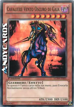 Cavaliere Vento Oscuro di Gaia ☻ Comune ☻ LCYW IT031 ☻ YUGIOH ANDYCARDS - Image 1