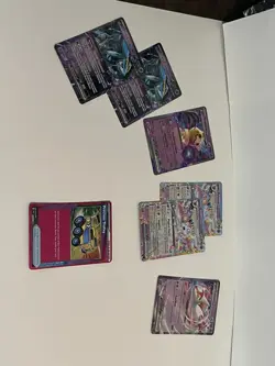 Pokemon Card Lot, Latias Ex #76, Percious Trolly #185, Sylveon Ex #86, 7 Total - Image 1