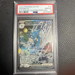 Kingdra EX 131 Scarlet & Violet Promo Holo Pokemon TCG Card PSA 10 - Image 1
