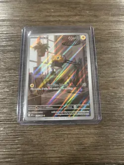 Pokemon TCG Joltik Illustration Rare Card 116/086 S&V White Flare - Image 1