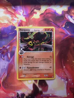 Rayquaza 26/110 Delta Species Non Holo Rare EX Holon Phantoms Pokemon Card - Image 1