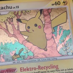 Pokemon TCG Karte - Pikachu DP16 - DP Black Star Promo - Image 3