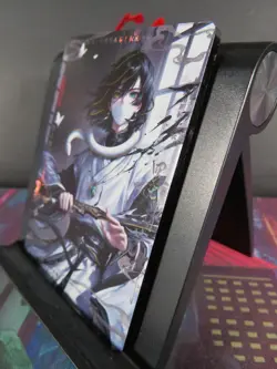 Iguro Obanai Goth Rare Holo Card Demon Slayer Time Strata CCG Collectible - Image 2