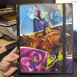 Disney Lorcana First Chapter Card Book Portfolio Binder Costco 14 Pages ???? - Image 1