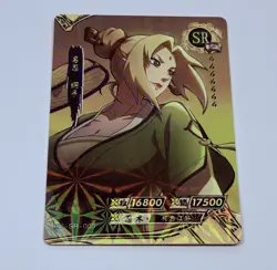 Tsunade | Naruto Trading Card SR-003 Holo Foil 1mm Thick Anime Art Tc10 - Image 1