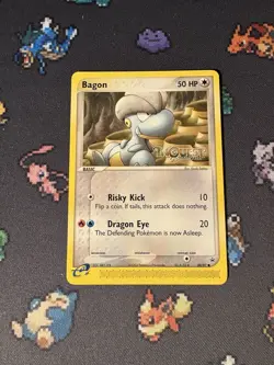 Pokemon Cards Bagon 50/97 Inquest Gamer STAMPED Promo - (NM) - Image 1