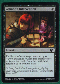 Ashnod's Intervention (Foil) - The Brothers' War BRO #85 - Magic MTG Card - Image 2