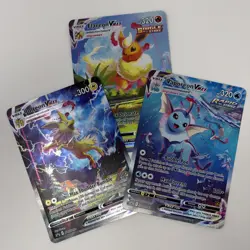 Jumbo Flareon, Jolteon & Vaporeon VMAX Oversized Pokemon Cards SWSH Promos - Image 1