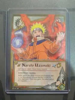 Naruto CCG TCG Naruto Uzumkai 632 Rare Naruto Card RED FOIL - Image 1