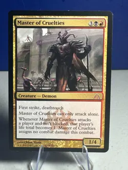 Master of Cruelties - Dragon’s Maze 2013 - MTG Mythic - Non-Foil - NM/LP - Image 1