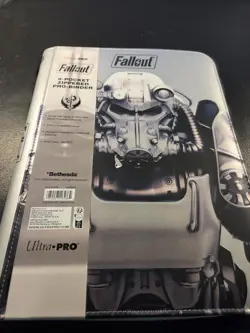 Ultra Pro 9-Pocket Zippered PRO Binder Side Load - Fallout Brotherhood of Steel - Image 1