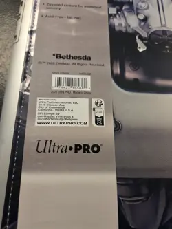 Ultra Pro 9-Pocket Zippered PRO Binder Side Load - Fallout Brotherhood of Steel - Image 5
