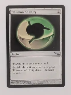 Talisman of Unity - NM - Mirrodin - MTG - Image 1