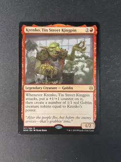 Krenko, Tin Street Kingpin - War of the Spark - Magic the Gathering - MTG - Image 1