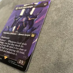 Cecil, Dark Knight (Borderless) #0525 (SURGE FOIL) Final Fantasy FIN Magic MTG - Image 4