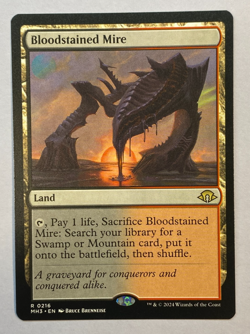 MTG - Bloodstained Mire - NM - Modern Horizons 3 - Image 1