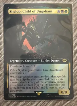 Shelob, Child of Ungoliant (Extended Art) (Surge Foil) Universes Beyond: the... - Image 1