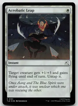 Acrobatic Leap C Foil Avatar: The Last Airbender: Eternal-Legal 151 NM - Image 1
