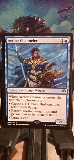 Aether Channeler Dominaria United Regular - Image 1