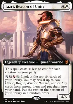 MTG Magic the Gathering Tazri, Beacon of Unity (324/457) Zendikar Rising LP - Image 1
