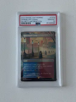 PSA 10 Gem Mint FOIL SPIREBLUFF CANAL - MTG Magic the Gathering DOCTOR WHO - Image 1