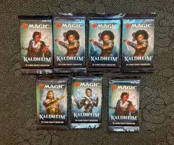MTG Magic the Gathering Booster Pack Lot (35): Kaldheim, Zendidar Rise, WotSpark - Image 5