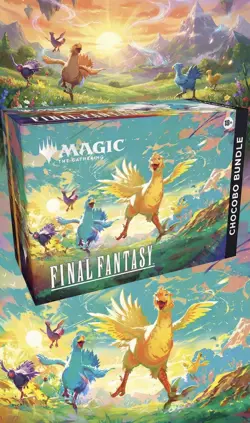 FREE SHIPPING - Magic The Gathering Final Fantasy Chocobo Bundle Box - Image 1