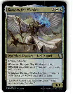 FOIL NM Kangee, Sky Warden Commander Legends Foil - Image 1